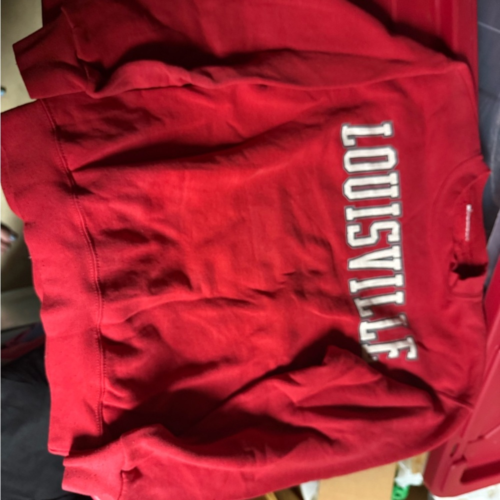 Red Louisville Sweatshirt
